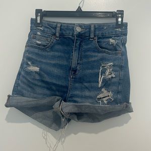 American eagle jean shorts size 2